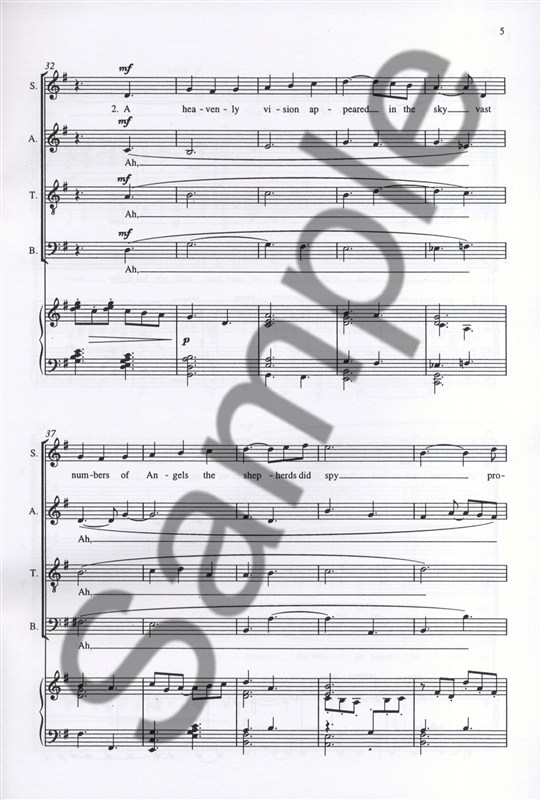 Kenneth Hesketh: Gallery Carol (SATB)