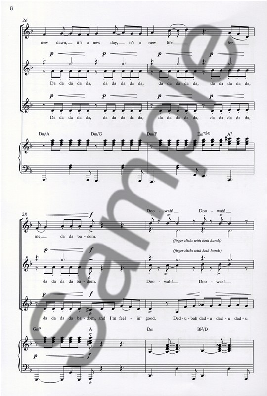 Nina Simone: Feeling Good (SSA/Piano)