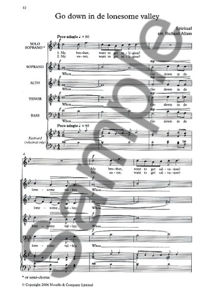 Richard Allain: Spirituals - A Collection