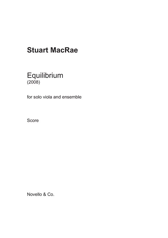 Stuart MacRae: Eqilibrium (Score)
