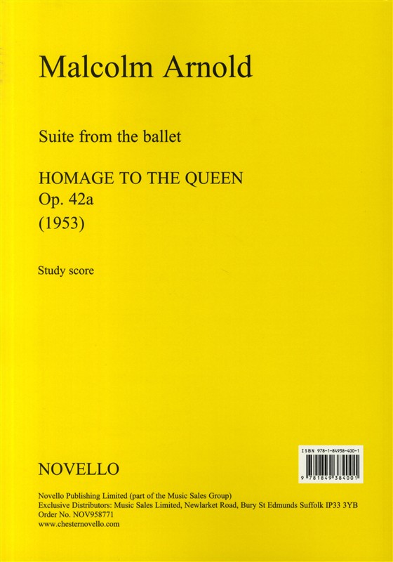 Malcolm Arnold: Suite From Homage To The Queen