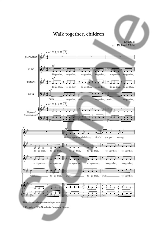 Richard Allain: Walk Together, Children