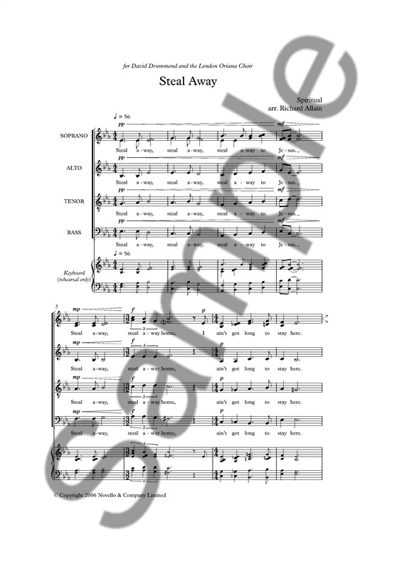 Richard Allain: Steal Away