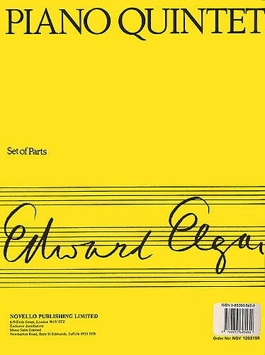 Edward Elgar: Piano Quintet Op.84