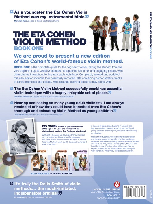 Eta Cohen: Violin Method Book 1 (Sixth Edition)