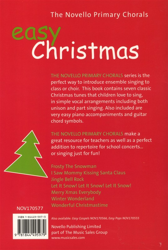 The Novello Primary Chorals: Easy Christmas