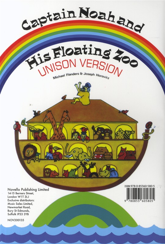 Joseph Horovitz: Captain Noah And His Floating Zoo (Unison Version)