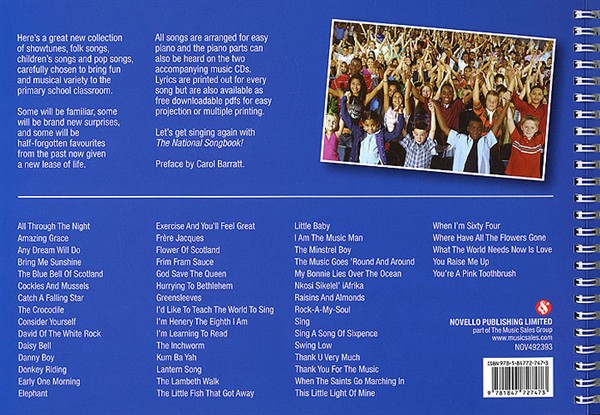The National Songbook - Fifty Great Songs For Children To Sing