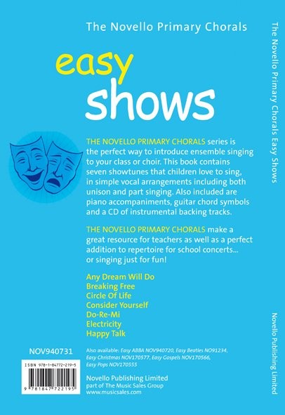The Novello Primary Chorals: Easy Shows