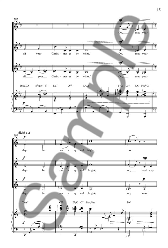 Irving Berlin: White Christmas (SSA/Piano)