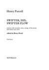 Henry Purcell: Swifter, Isis, Swifter Flow (Full Score)