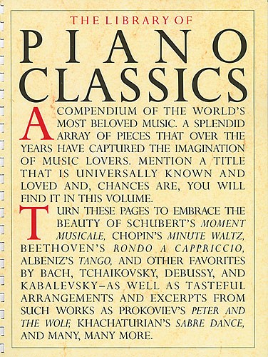 The Library Of Piano Classics