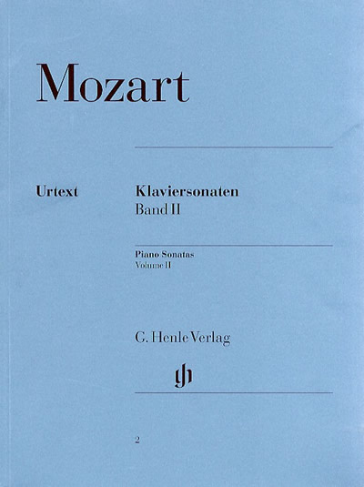 W.A. Mozart: Piano Sonatas, Volume II