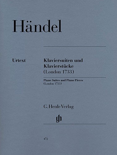 Georg Friedrich Hndel: Pianosviter- och stycken (Piano Suites And Pieces Henle