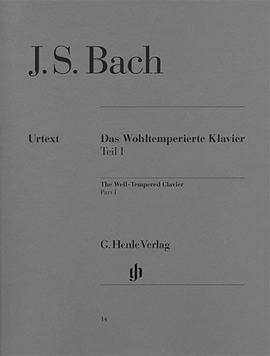 J.S. Bach: The Well-Tempered Clavier Part 1 (Henle Urtext Edition)
