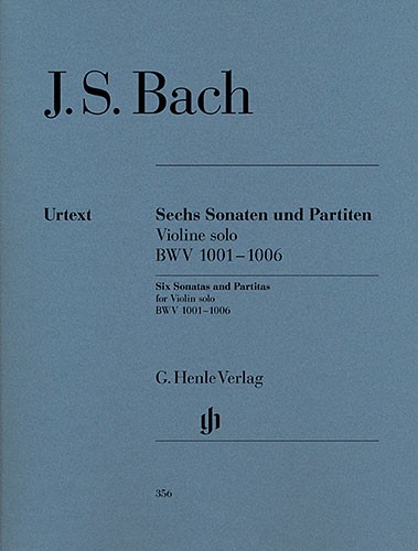 J.S. Bach: Sonatas and Partitas for Violin solo
