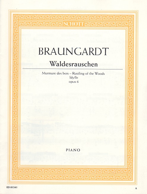 Fridolin Braungardt: Waldesrauschen, op. 6