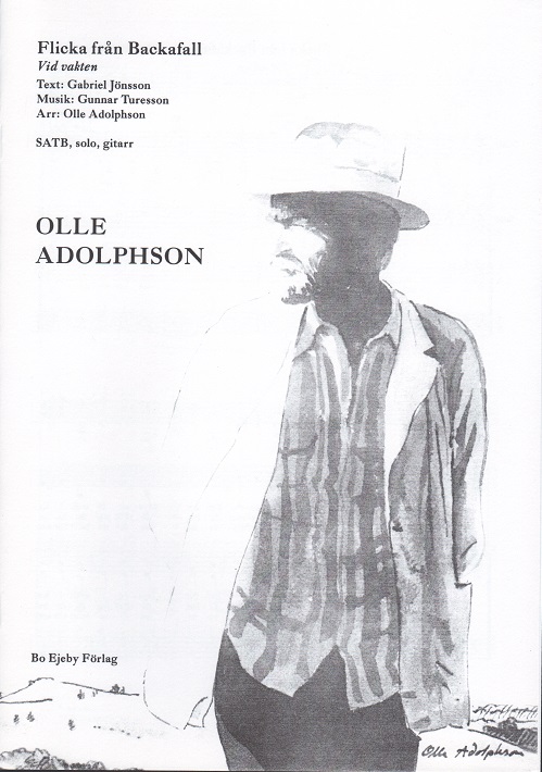 Olle Adolphson: Flicka frn Backafall (SATB)