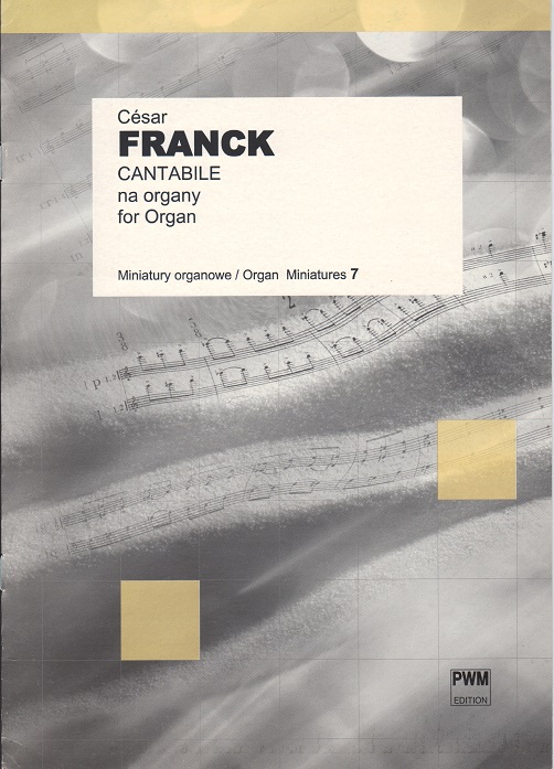 Csar Franck: Cantabile for Organ