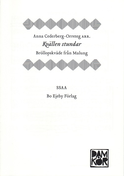 Kvällen stundar (SSAA)