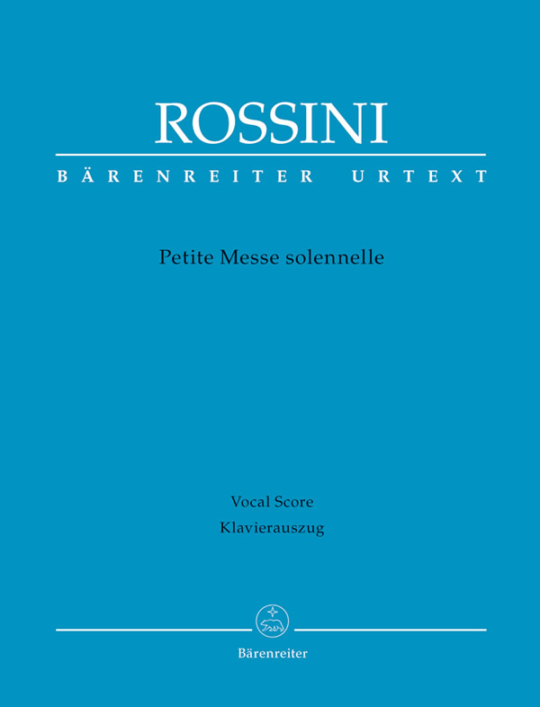 Gioachino Rossini: Petite Messe solennelle (SATB, piano)