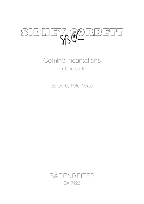 Sidney Corbett: Comino Incantations (Oboe)