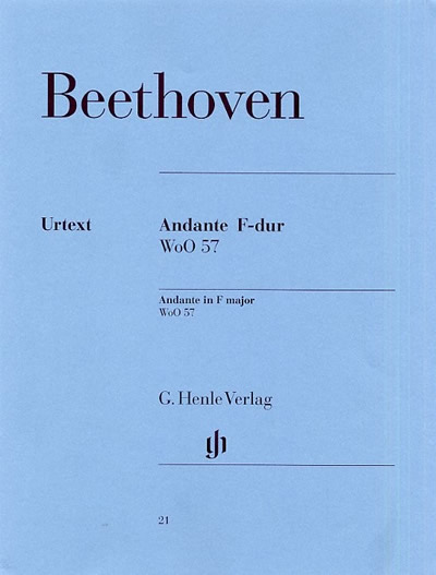 Ludwig Van Beethoven: Andante In F WoO 57