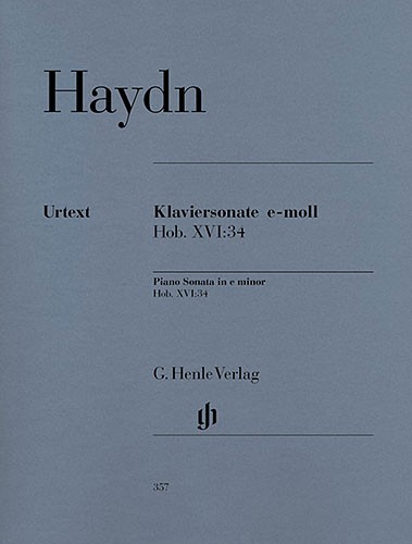 Franz Joseph Haydn: Piano Sonata In E Minor Hob. XVI:34