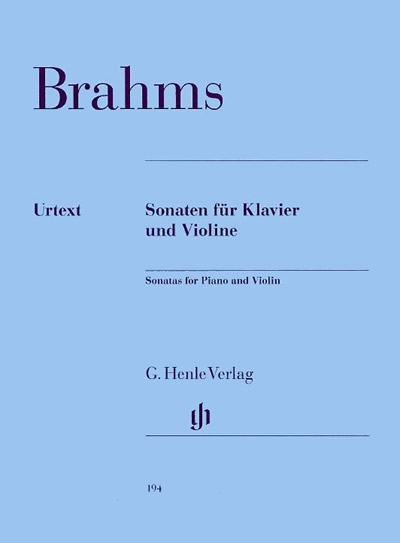 Johannes Brahms: Sonatas for Violin and Piano