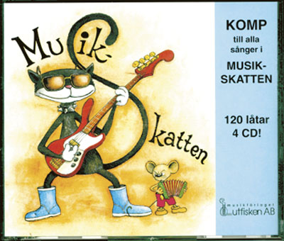 Musikskatten, CD 1-4 kompversioner
