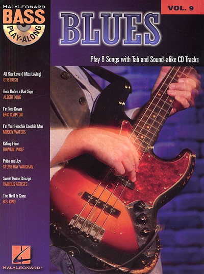 Blues Bass Play-Along (Bok & CD)