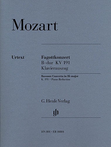 W.A.Mozart: Bassoon Concerto B Flat KV191