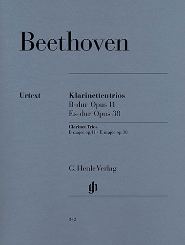 Ludwig van Beethoven: Clarinet Trios B flat major op. 11 and E flat major op. 38
