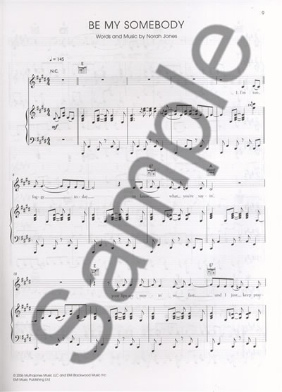 Norah Jones: The Piano Songbook