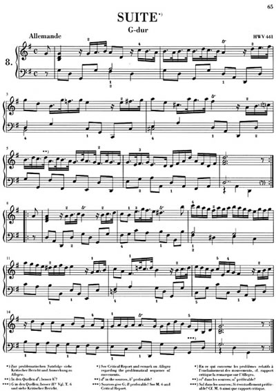 Georg Friedrich Händel: Pianosviter- och stycken (Piano Suites And Pieces Henle