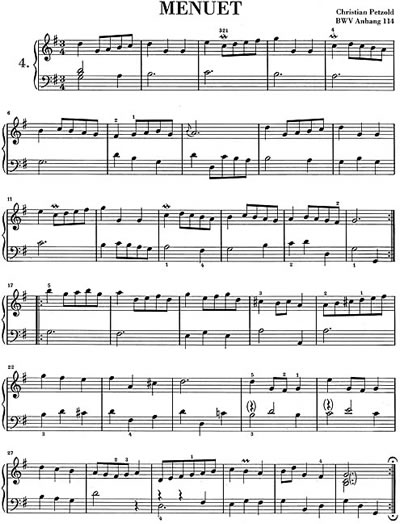 J.S. Bach: Notebook For Anna Magdalena Bach