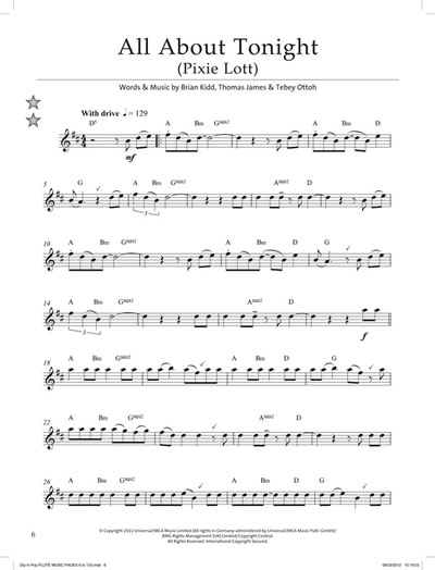 Dip In: 50 Graded Pop Flute Solos