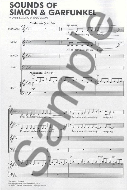 Sounds Of Simon And Garfunkel (SATB)