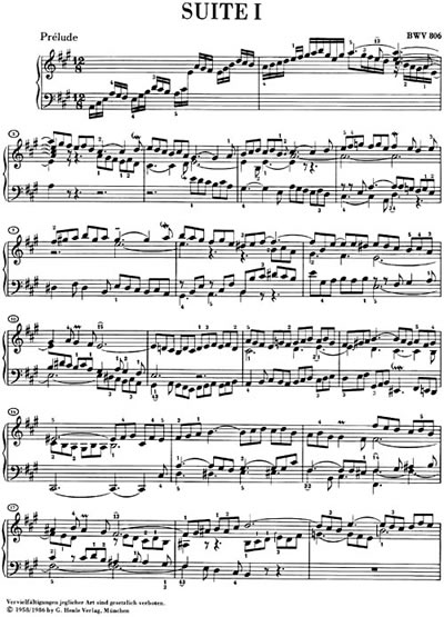 J.S. Bach: English Suites 1-3 BWV 806-808