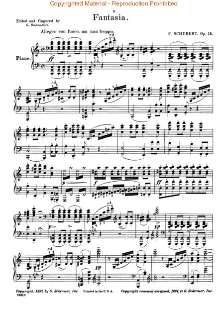 Franz Schubert: Fantasias, Impromptus And Moments Musicaux