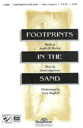 Joseph M. Martin: Footprints In The Sand (SATB)