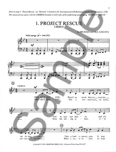 Project Rescue: Save The Planet - Performer's Part