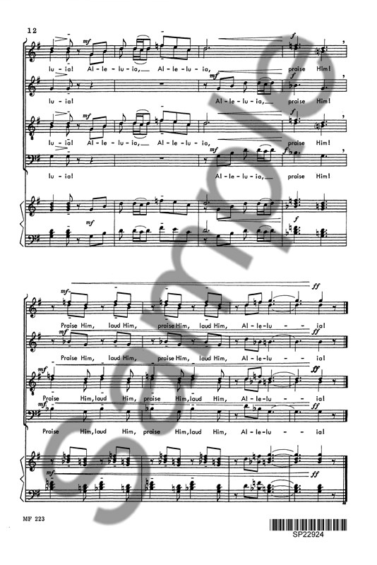 René Clausen: All That Hath Life And Breath Praise Ye The Lord! (SATB)