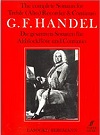 G.F. Handel: Complete Sonatas For Treble Recorder