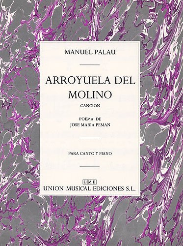 Palau Arroyuelo Del Molino Voice/piano