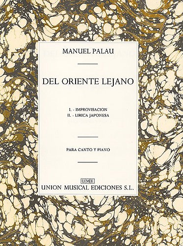 Palau Del Oriente Lejano Voice/piano