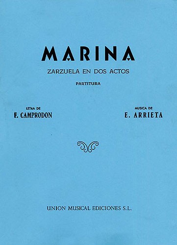 Emilio Arrieta: Marina (Vocal Score)