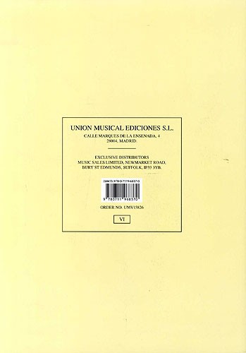 Jesus Guridi: El Caserio (Vocal Score)