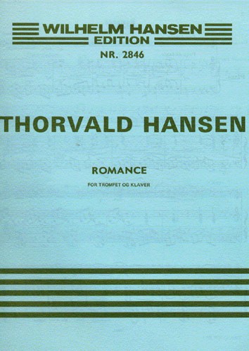 Thorvald Hansen: Romance for Cornet and Piano