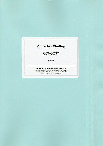 Christian Sinding: Piano Concerto Op.6 (Score)